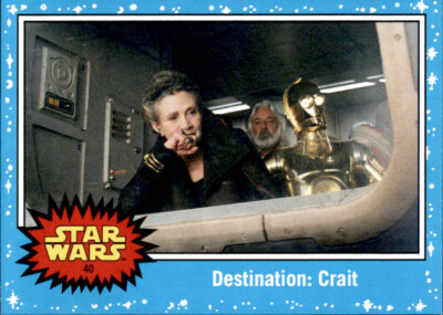40 - Destination: Crait - Basis Karte - Journey to Rise of Skywalker (2020)