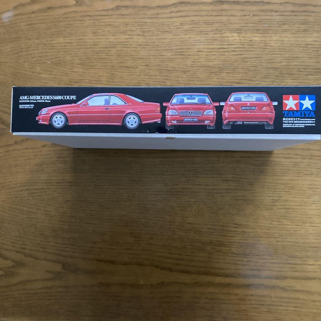 Tamiya 1/24 AMG Mercedes S600 Coupe Unassembled Vintage Model Kit