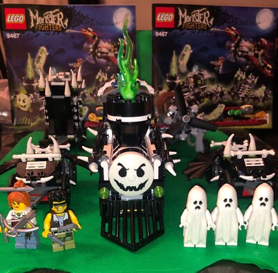Lego 9467 Monster Fighters Ghost Train 100% COMPLETE  Perfect for Halloween