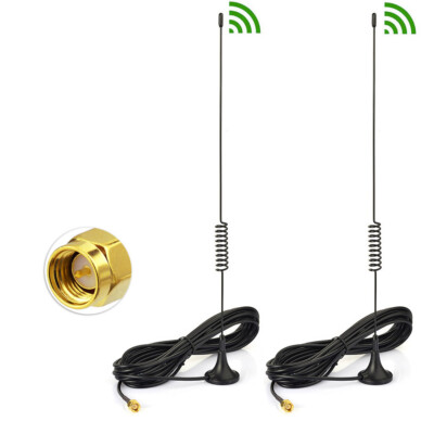 2x 4G LTE External Magnetic Antenna SMA Male For D-Link DWR920V Wireless Hotspot