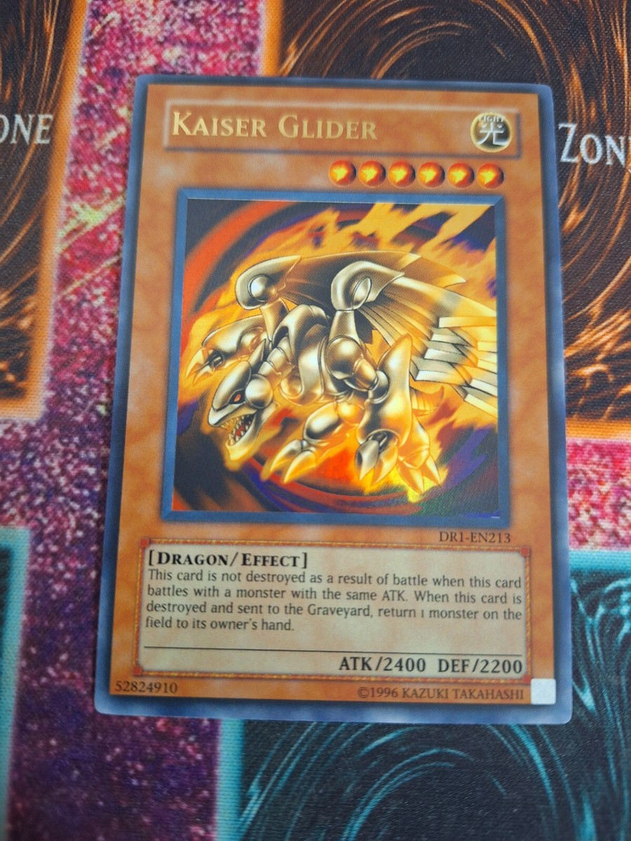 Yu-Gi-Oh! Kaiser Glider DR1-EN213 Ultra Rare Unlimited Near Mint