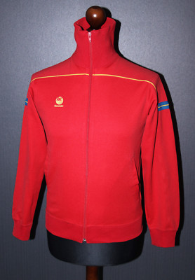 Vintage Asics Recorder Japan red sport training jacket