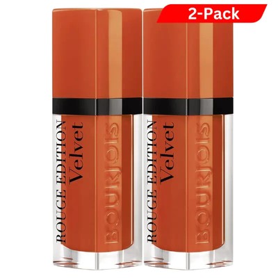 2 x Bourjois Rouge Edition Velvet Lip Color 7,7ml/0.26fl.oz. Oranginal 030