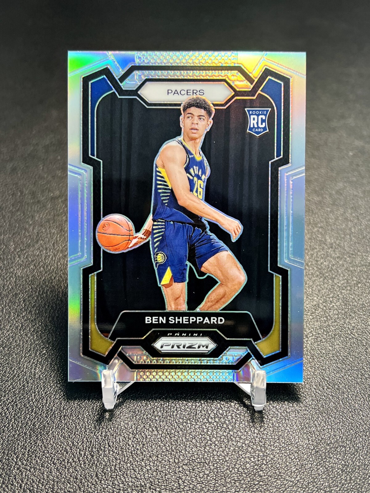 2023-24 Prizm Basketball Ben Sheppard Silver Rookie RC Indiana Pacers #172
