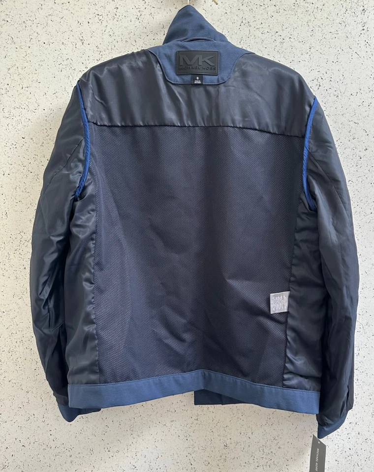 Michael Kors Waterproof Jacket  Navy Mens Size S - Image 2 of 4