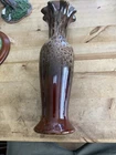 Royal Haeger Pottery Vase 10”  3 1/2” Wide High Brown And Earth Color Pre-Owned