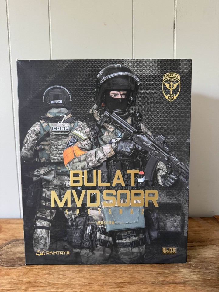 DAMTOYS Russian MVD SOBR Bulat 1/6 scale Russian Spetsnaz figure | eBay