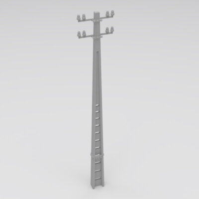 HD Models 1/35 Ardennes Electric Pole