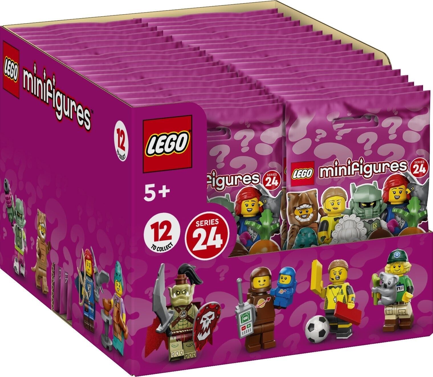 LEGO Collectible Minifigures Series 24 CMF New 71037-1 Col24 Single Set