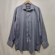 NWT Tommy Hilfiger Wrinkle Resistant Button Shirt Men's XL Blue Office Career