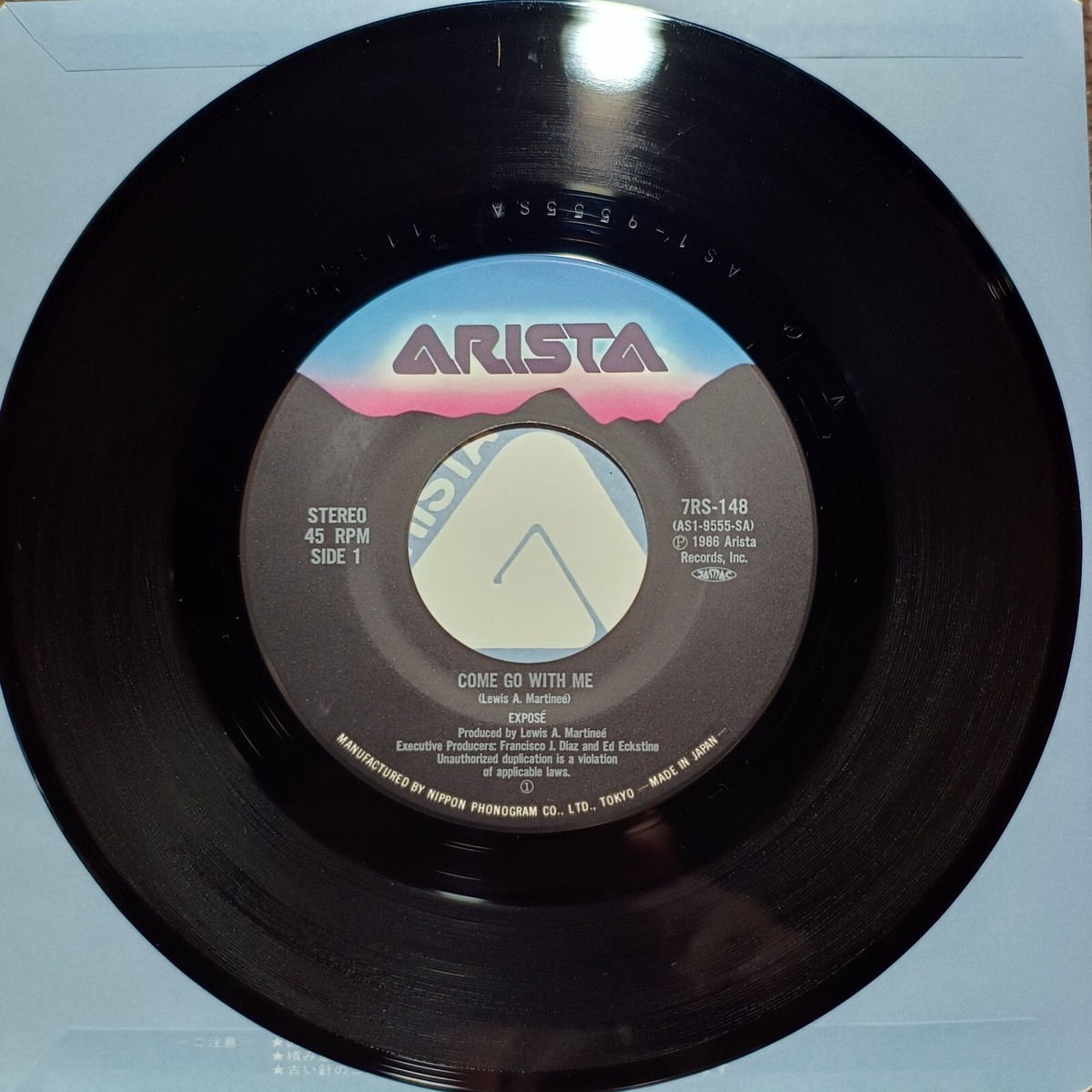 EXPOSE-COME GO WITH ME 7RS-148 JAPAN ORIGINAL ISSUE 7