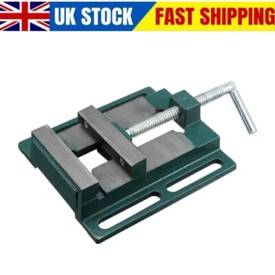 4Inch Heavy Duty 100mm Vice Vise Drill Press Machine Work Bench Pillar Clamp Jaw