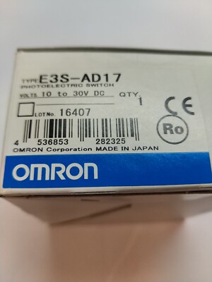 1PC Omron E3S-AD17 Photoelectric Sensor E3S-AD17 New In Box Expedited ...