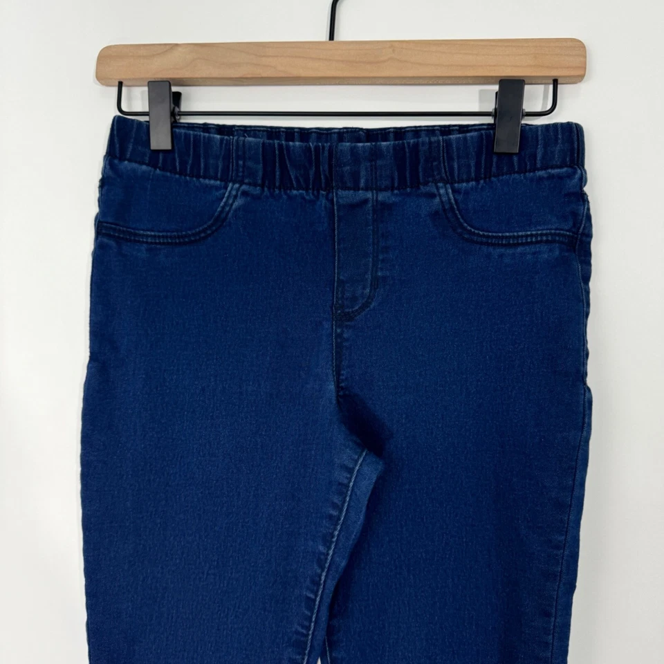 Oshkosh B’gosh Girl’s Size 10/12 Blue Elastic Waist Pull On Skinny Jegging - Image 3 of 4