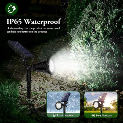 Waterproof LED Solar Lawn Lamp Spike Light Control Garden Path - Picture 5 of 6