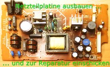 REPARATUR einer Netzteilplatine aus Kombirecorder Panasonic DMR-EH80V
