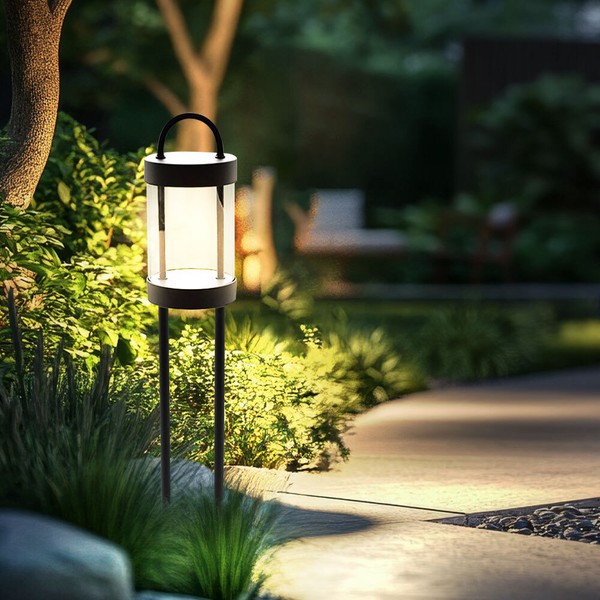 AußEnleuchte Stehlampe Wegeleuchte Led Anthrazit Aluminium Pollerlampe Garten-image