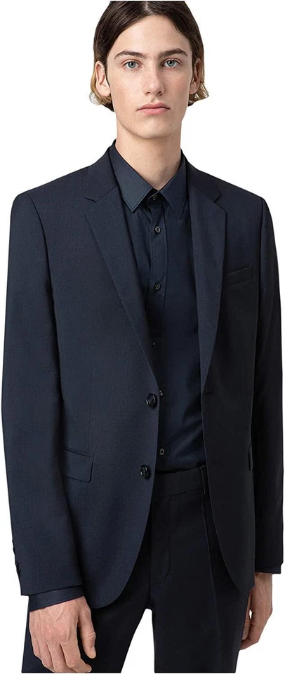 Hugo Boss 295438 BOSS Aldons Extra-Slim Fit Wool Jacket, EU 50 (US 40R) - Image 2 of 2