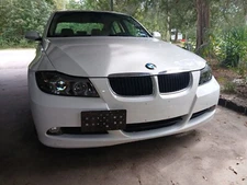 Front Bumper Tow Hook License Plate Tag Mount Bracket For BMW 3-Series 2006-2011