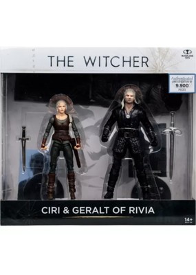The Witcher (2019) - Ciri & Geralt of Rivia (S3) 7'' Scale Action Figure 2-Pack
