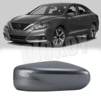 For Nissan Altima Sedan 2013-2018 Gray Right Side Rearview Mirror Cap Cover New
