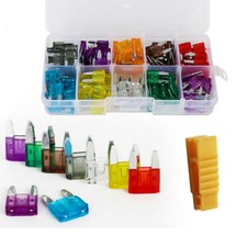 UK 120 PCS Mini Car Fuses 2-35A Micro Bike Van Auto Fuse Mini Blade Set /Puller