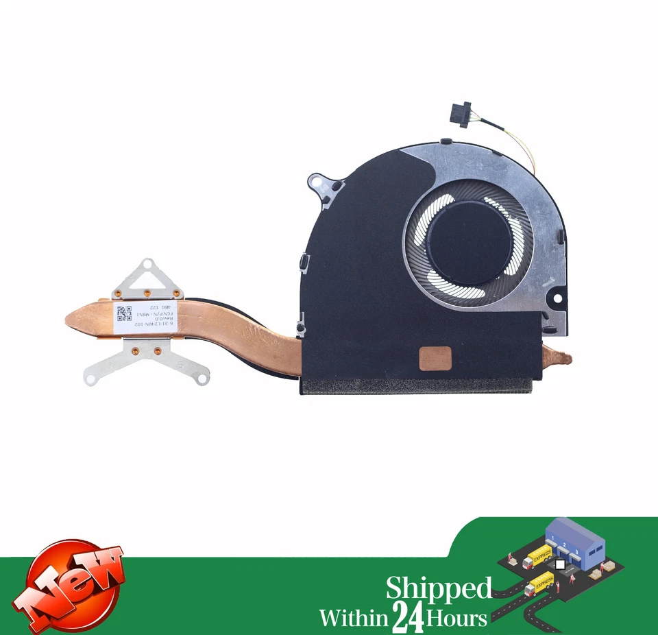 Laptop CPU Heat sink Fan 6-31-L240N-102 FSAP DC5V 0.8A MSN1 - Image 2 of 2