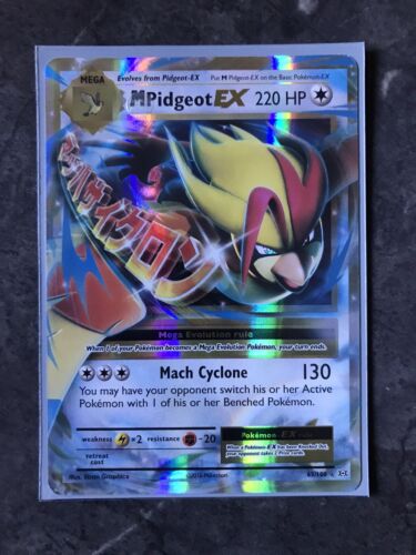 Mega Pidgeot EX 65/108 XY Evolutions Pokemon Card - Picture 1 of 1