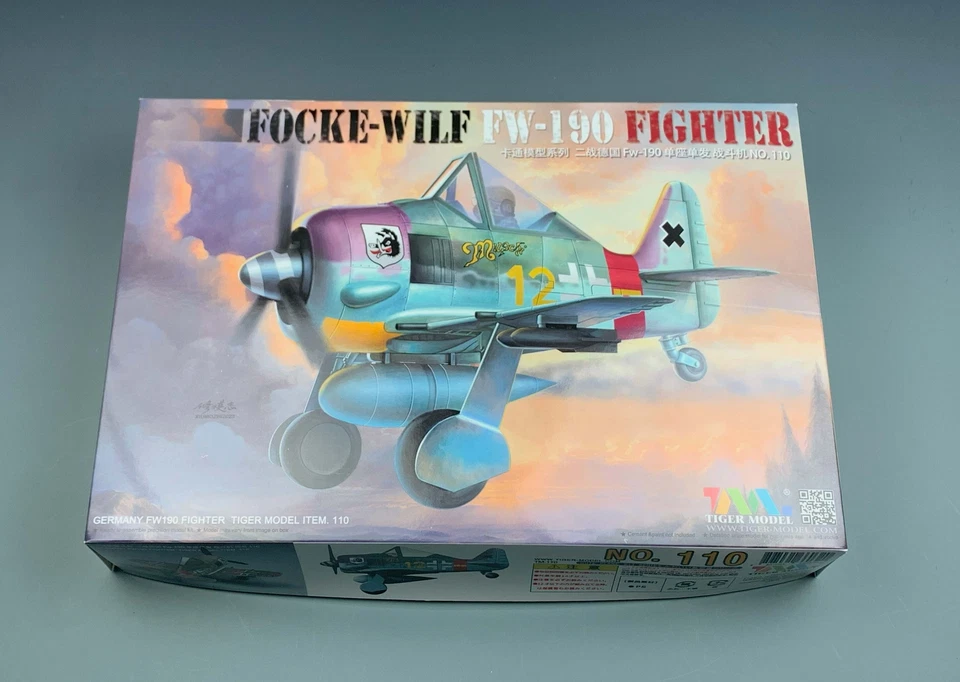 Tiger Model 110 FIGHTER GERMANY FW190 FIGHTER TIGER MODEL ITEM.110 - Image 3 of 4