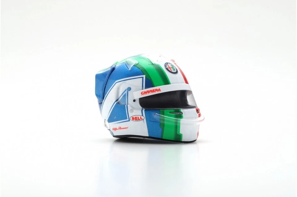 Alfa Romeo F1 Antonio Giovinazzi 2019 Spark 1:8 Scala Mini Casco Spark Modelli - Immagine 3 di 4