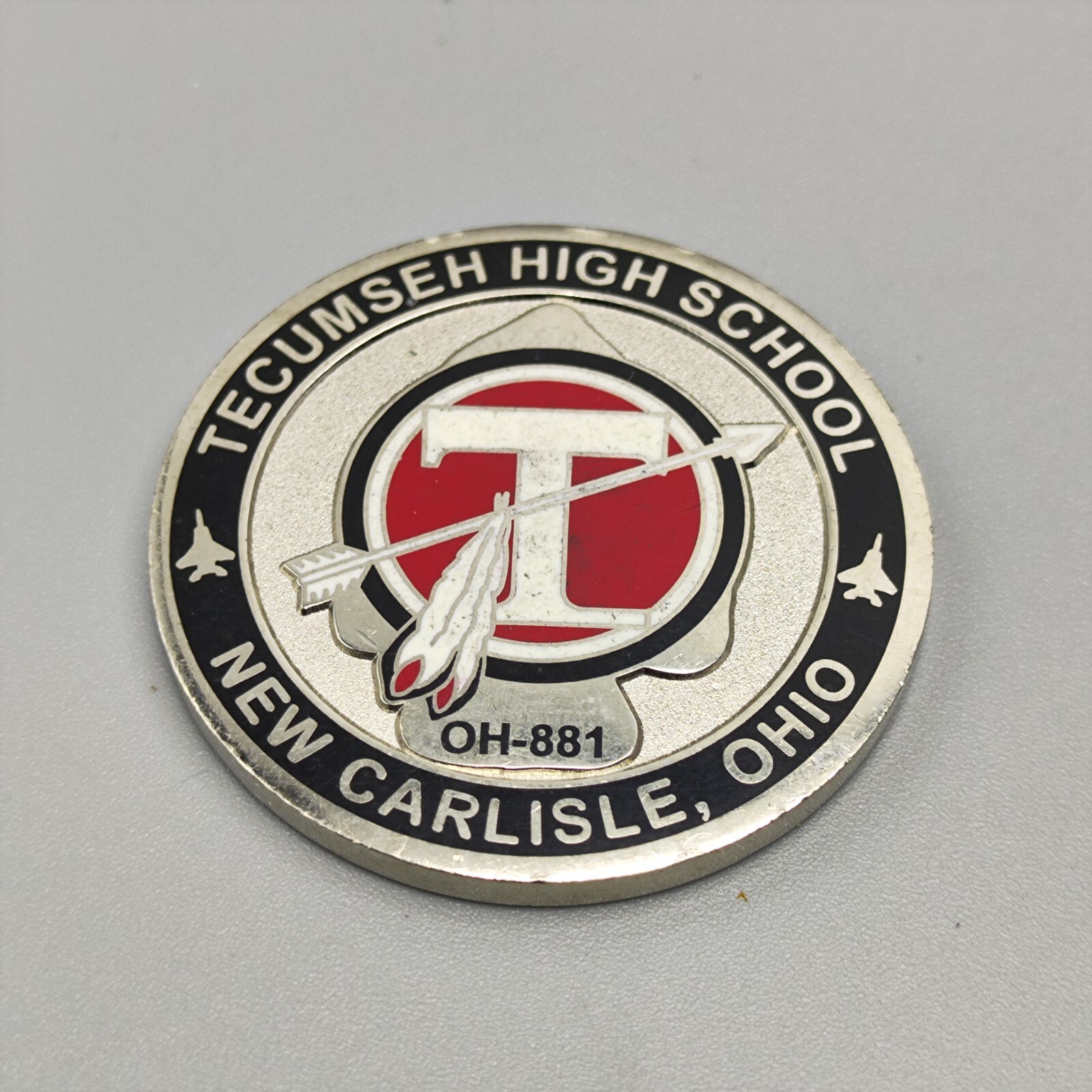 USAF Stebbins High School Air Force JROTC Challenge Coin