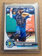 Charlie Welch Everett Aquasox 2023 Autographed Card Seattle Mariners Signed