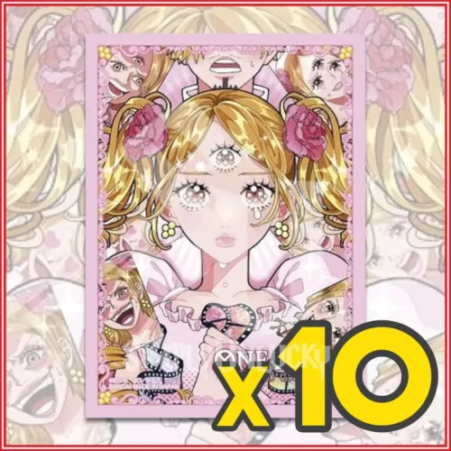ONE PIECE TCG: CHARLOTTE PUDDING LIMITED ED (10) SLEEVES OFFICIAL BANDAI🔥
