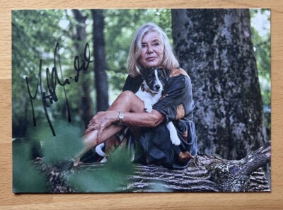 Jutta Speidel AK Schauspielerin Autogrammkarte original handsigniert 3