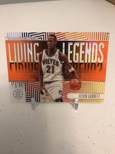 2019-20 Illusions KEVIN GARNETT Timberwolves LIVING LEGENDS ACETATE INSERT