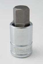Titan Tools 15614 Hex Bit Socket 1/2" Drive 14mm Chrome