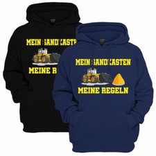 Kinder Kapuzenpullover Mein Sandkasten Meine Regeln Jungs Bagger Geschenk Hoodie