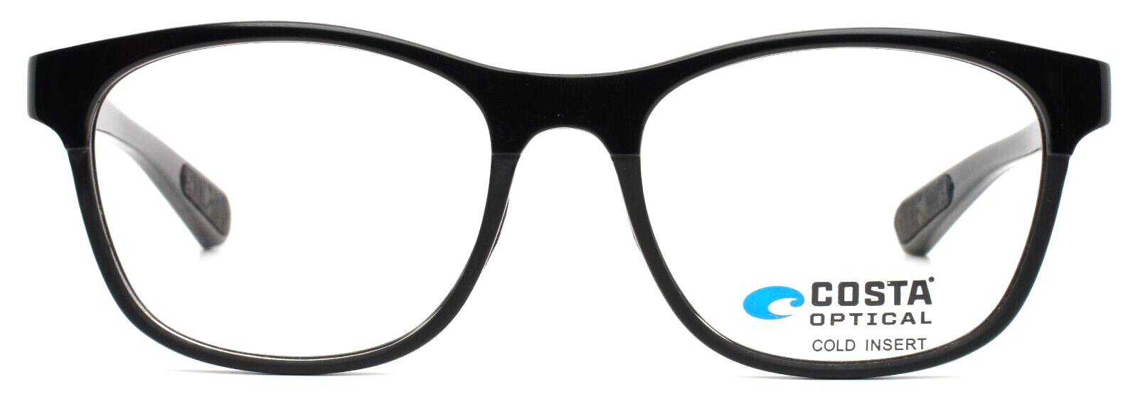 COSTA DEL MAR OCR130 130 Black Mens Square Full Rim Eyeglasses 53-18-140 B:42