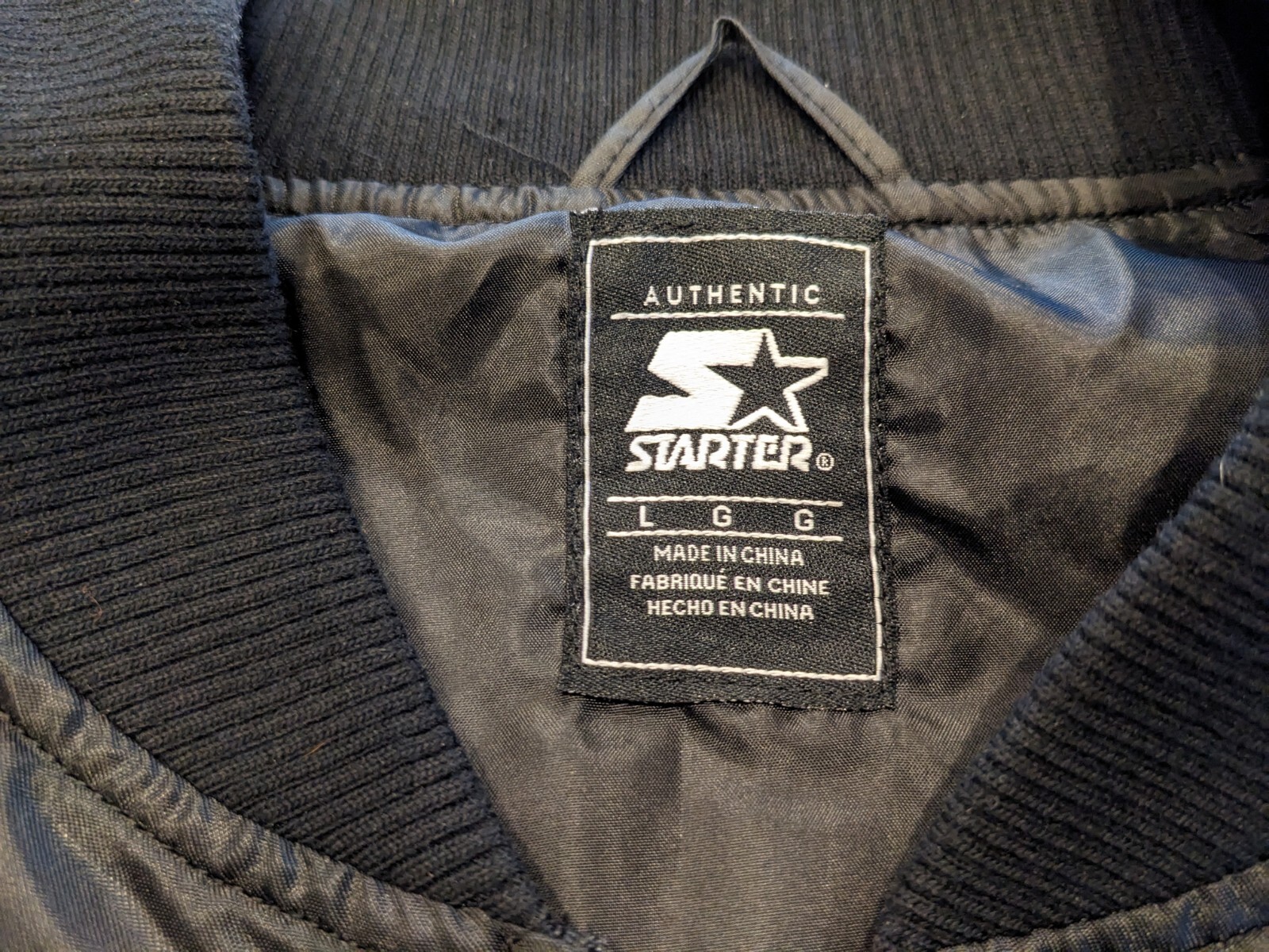 Starter Jacket All Black Full Zip - image 2