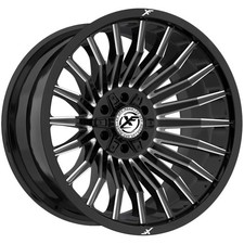 Xf Off-road Xf-231 18x9 6x1356x5.5 0mm Blackmilled Wheel Rim 18 Inch