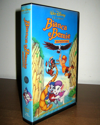 VHS VIDEOKASSETTE DISNEY KLASSIKER Weiß und Bernie im Land der Kängurus VS4373
