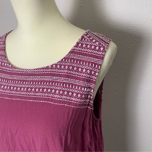 Ariat Too Busy Tunika Top in Rose 100 % Viskose bestickt Damengröße Medium - Bild 7 von 15