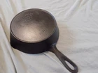 Vintage Wagner Ware Sidney -O- #5 Cast Iron Skillet With Heat Ring 1055 B