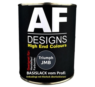 250ML Autolack für Triumph JMB Midnight Blue Basislack spritzfertig