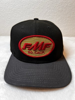 RARE FMF SO. CALIF. New Era Snapback Hat Since 1973 Embroidered Logos Honeycomb