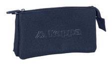 safta Kappa Basics Triple Pencil Case, Children's Pencil Case, Ideal for School