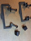 Lot VINTAGE MISSION style COPPER HANDLES PULLS wood Knobs Stickley Arts Crafts — photo 3
