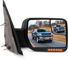 Right Side Towing Mirror Compatible for Ford for F150 2004-2014 Right Power A