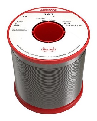 MULTICORE LOCTITE Solder Cored Wire Flux, Low Melting Point, 0.7mm, 500g, 179°C