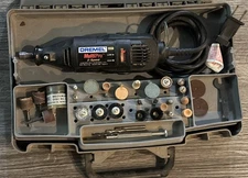 Dremel Multipro Rotary Tool Two-Speed Model 285 15k & 35k RPM Kit w manual case